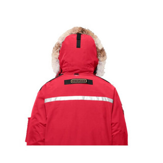 CANADA GOOSE加拿大鹅男装 背部和胸袋的标志性双条   反光 红色 小号