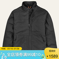 Timberland添柏岚夹克男士帆布工作服夹棉服外套A1OUJ015 Jet Black L