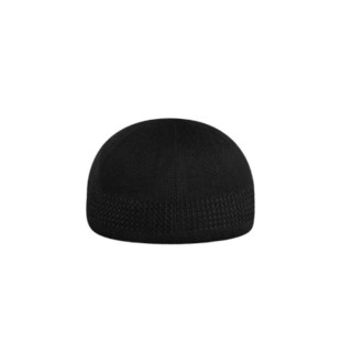 Kangol袋鼠帽子男帽棒球帽鸭舌帽遮阳帽纯色1456BC-1 Black M