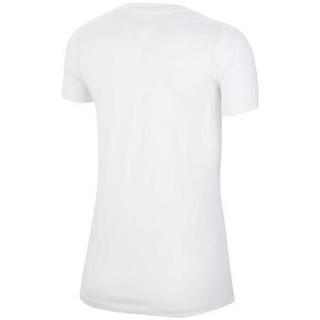 Nike/耐克女子运动短袖T恤NSW棉舒适印花圆领9369722 White XL