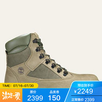 Timberland添柏岚男鞋野战靴A1RBP330 Light Green Nubuck 10 M