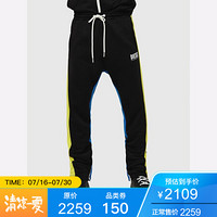 DIESEL迪赛男款时尚休闲日常百搭长裤00SWFC0NAZE Black XXL