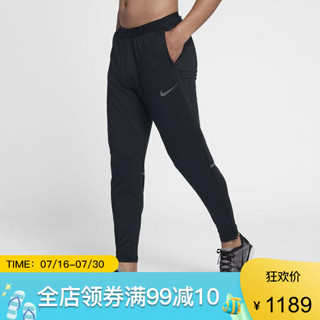 耐克Nike男裤运动裤休闲裤跑步裤AA0690 Blk 2XL