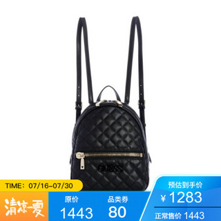 GUESS盖尔斯双肩包女包迷你背包VG730232 black one