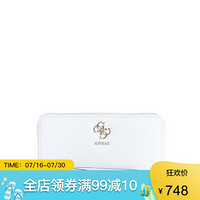 GUESS盖尔斯女包长款拉链钱包G标手拿包VG685346 white one