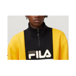 FILA 斐乐卫衣男拉链外套套头衫LM932985 755 GFUS/BLK/WHT XXL