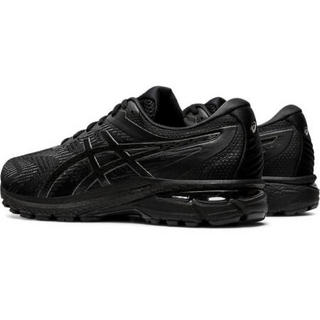 ASICS亚瑟士男鞋公路跑鞋舒适减震轻便透气运动鞋1011A690 Black/White 7