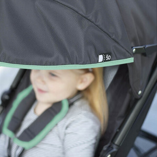 美国直邮 葛莱（GRACO）Breaze Click Connect 卡扣连接 有伞推车 婴儿推车 湖绿