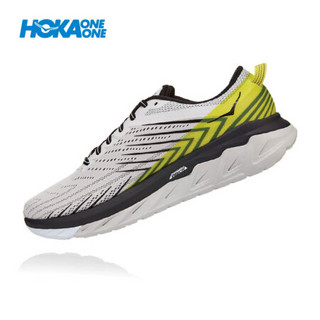 HOKA ONE ONE男阿瑞海4公路跑步鞋Arahi4减震稳定支撑轻便运动鞋 云雾灰 / 烟灰 10/280mm