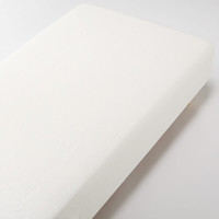 無印良品 MUJI 麻平织 床垫罩 家纺 本白色 150×200×18~28cm用