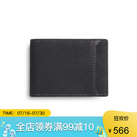 Clarks其乐男士短款对折钱包卡包26139509 Black one size