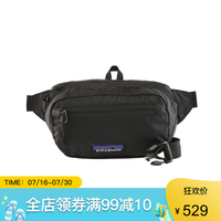 Patagonia巴塔哥尼亚户外迷你1L小包迷你腰包便捷包49447 BLK