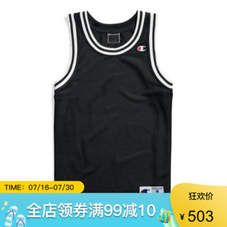 Champion冠军男款背心上衣Life舒适透气运动休闲健身T8831  549258 Black 2XL