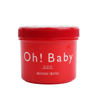 玫瑰屋 House Of Rose  Oh！Baby身体磨砂膏 蚕丝精华身体去角质磨砂膏蔓越莓味 350g