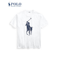 Ralph Lauren/拉夫劳伦男装 2020年春季定制修身版型平纹针织T恤12181 100-白色 M