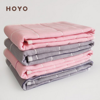HOYO日本进口品牌 枕巾柔软透气夏季单个人枕头巾毛巾家纺 索菲格枕巾-粉