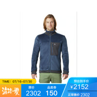 Mountain Hardwear山浩夹克男立领保暖外套抓绒衣MHW017D Zinc L