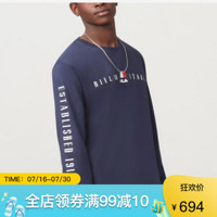 Fila斐乐Petrelli Long Sleeve Tee运动休闲圆领长袖上衣LM935191 410 S