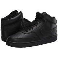 Nike/耐克男子运动板鞋中帮Court Vision Mid舒适9265452 Black/Black/Black 6