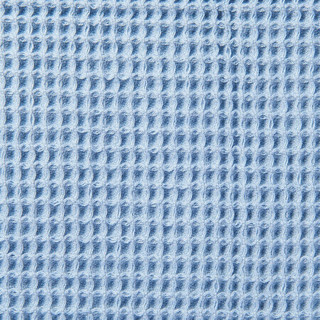 MUJI 棉蜂窝纹 面巾·薄型 擦脸巾 浅蓝色 34x85cm