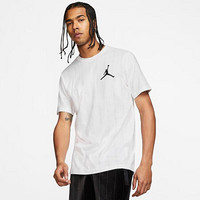 耐克Nike JordanT恤男士纯棉条纹圆领短袖上衣CD5608 Wht/Blk 2XL