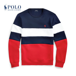 Ralph Lauren/拉夫劳伦男装 2020年春季色块运动衫11905 410-海军蓝 M