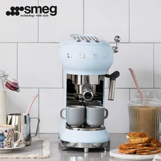 SMEG 意大利 咖啡机套装 意式咖啡机 美式咖啡机 磨豆机咖啡豆电动研磨器 奶泡奶沫机 多色可选 意式咖啡机+磨豆机