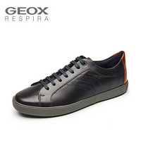 健乐士（GEOX）男鞋运动休闲鞋经典轻便跑步鞋舒适透气鞋U845MA