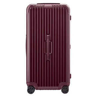 RIMOWA日默瓦 ESSENTIAL TRUNK 全新色彩系列聚碳酸酯33寸托运箱 浆果紫 832.80.87.4