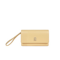 芙拉 FURLA SS20 春夏 1927系列 牛皮剖层革 黄色 L号手拿包手拎包钱包晚宴包 送女友1055710