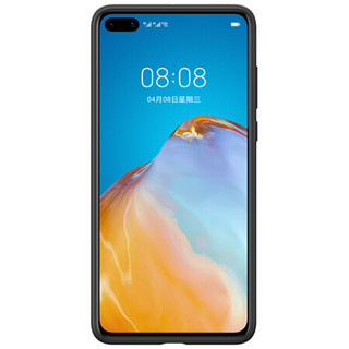 华为 HUAWEI P40 皮革保护壳 黑色