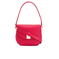 芙拉 FURLA SS20 春夏 女士 SLEEK系列 红色 牛皮革 迷你 手提包斜挎包单肩包马鞍包 送女友 1045008