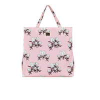 芙拉 FURLA 1055641 芙拉 FURLA DIGIT系列 女士印花托特包 粉色+混色
