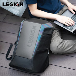 LEGION 联想拯救者拯救者原装电脑包双肩包X2常规版 机甲风炫彩旅行包背包书包