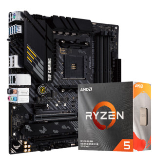 ASUS 华硕 TUF GAMING B450M PRO S MATX主板（AMD AM4、B450）+AMD 锐龙R5-3500X CPU套装