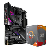 玩家国度ROG STRIX X570-E GAMING主板+AMD 锐龙7 3800XT CPU处理器 板U套装 CPU主板套装