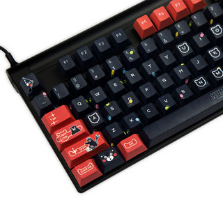 CHERRY 樱桃 MX Board 8.0 熊本熊限定版 87键 有线机械键盘 酷黑 Cherry红轴 RGB