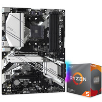 ASRock 华擎 B550 Pro4 ATX主板(AMD AM4、B550)+AMD 锐龙R5-3600 CPU套装