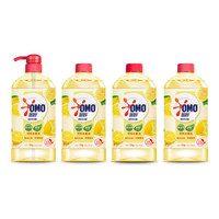 OMO 奥妙 高效洗洁精 1.5kg+1.5kg*3补充装 柠檬薄荷