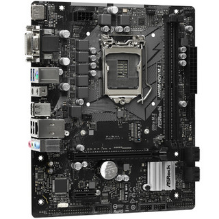 ASRock 华擎 H410M HDV/M.2 MATX主板（intel LGA1200、H410）+英特尔 酷睿i3-10100 CPU套装