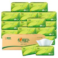 心相印 茶语丝享系列 抽纸 3层*120抽*18包(190*132mm)