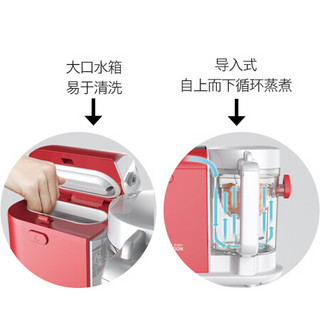 小白熊 婴儿辅食机 蒸煮搅拌一体机 婴儿料理机 蒸煮榨汁多功能研磨器 HL-6009