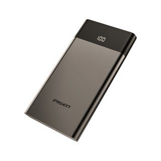 PISEN 品胜 移动电源 钛金灰 10000mAh Type-C micro usb 10W快充