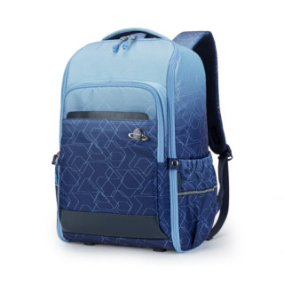 其他卡拉羊可打开初高中生减负抑菌 一体式双肩书包 藏青