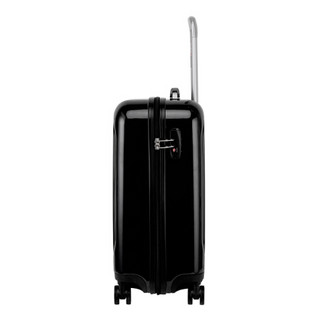 瑞士军刀威戈（Wenger）密码锁登机箱 20英寸商务旅行行李箱拉杆箱 黑色（SAX180617109056）
