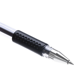 Genvana 金万年 MINI 0.5mm  - 黑色（12支装）子弹头中性笔 签字笔 水笔