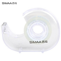SIMAA 西玛表单 19640 文具胶带封箱切割器 19mm+ 白色套装