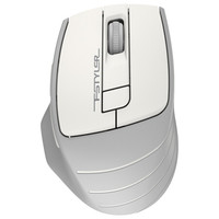 A4TECH 双飞燕 FG30 静音版 2.4G无线鼠标 2000DPI 银灰白