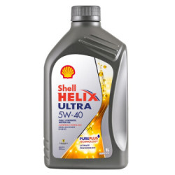 Shell 壳牌 Helix Ultra 超凡灰喜力 5W-40 SN 全合成机油 1L *9件