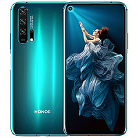 荣耀20 PRO 4800万全焦段AI四摄 双光学防抖 麒麟Kirin980_蓝水翡翠,全网通